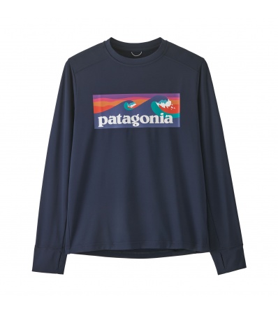 Детска Блуза Patagonia Kids' Long-Sleeved Capilene Silkweight T-Shirt