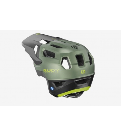 Каска Rudy Project Terraform Met.Olive/Black/Acid Green Matte