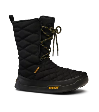 Intuition High Booties Black Gold