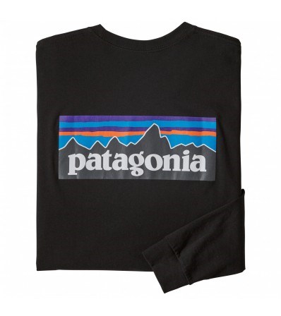 Bluse Patagonia Long-Sleeved P-6 Logo Responsibili-Tee M's