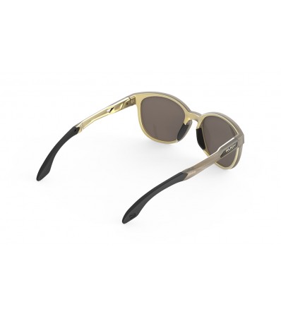 Rudy Sunglasses Lightflow B Ice Gold Matte Multilaser Gold