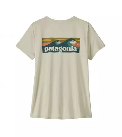 Тениска Patagonia Capilene Cool Daily Shirt - Boardshort Logo W's