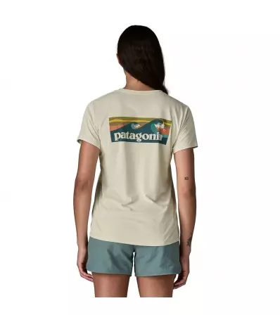 Тениска Patagonia Capilene Cool Daily Shirt - Boardshort Logo W's