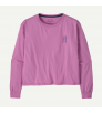 Patagonia Long Sleeve Driftways Easy Cut Organic T-Shirt W's