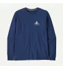 Блуза Patagonia LS Chouinard Crest Responsibili-Tee M's
