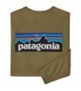 Bluse Patagonia Long-Sleeved P-6 Logo Responsibili-Tee M's